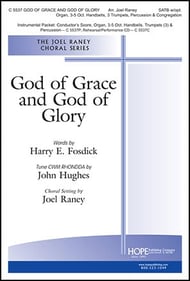 God of Grace and God of Glory SATB choral sheet music cover Thumbnail